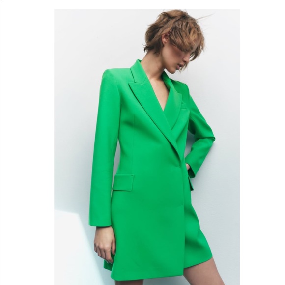 Zara double breasted blazer dress. - Picture 9 of 16